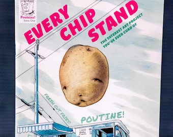 Elke frituurpan Poutzine uitgave nr. 1 - 44 pagina's - Tijdschrift - 8,5 x 5 inch