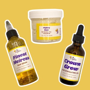 Hair Growth Oil| Hair Growth Moisturizer Oil Kit| Alopecia| Healthy Hair| Hair Oil Black Hair| Hair Regrowth| Hair Damage| Hair Breakage