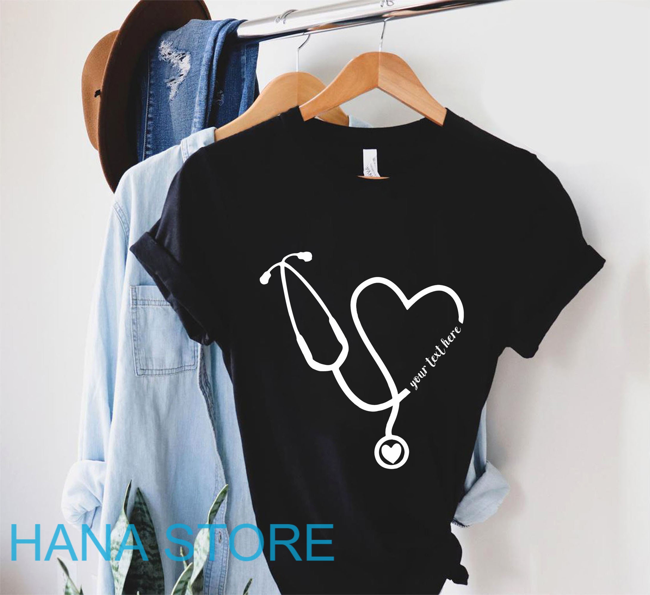 Nurse Shirt Stethoscope Shirt Gift For Women Nurse Etsy