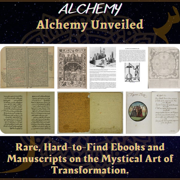 La bibliothèque de l'alchimiste: une collection massive d'ebooks et de manuscrits rares sur l'art de la transmutation.