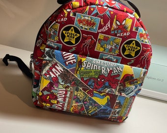 personalised spiderman backpack