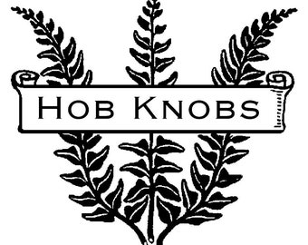 Hose guide Hobknob.  Heavy Brass oval