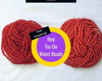 Red Waist Beads