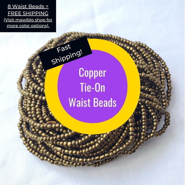 Copper Waist Beads