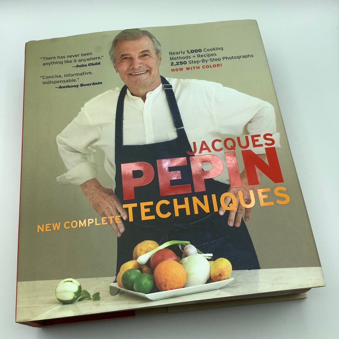 2012. JACQUES PEPIN New Complete Techniques. A Culinary Masterclass