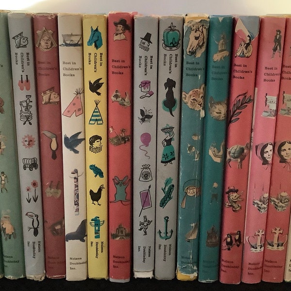 Best in Children's Books.  VINTAGE 1950's Collectible Hardcovers.  Illustrators Warhol, Cooney, Rojankovsky, Sendak and more.