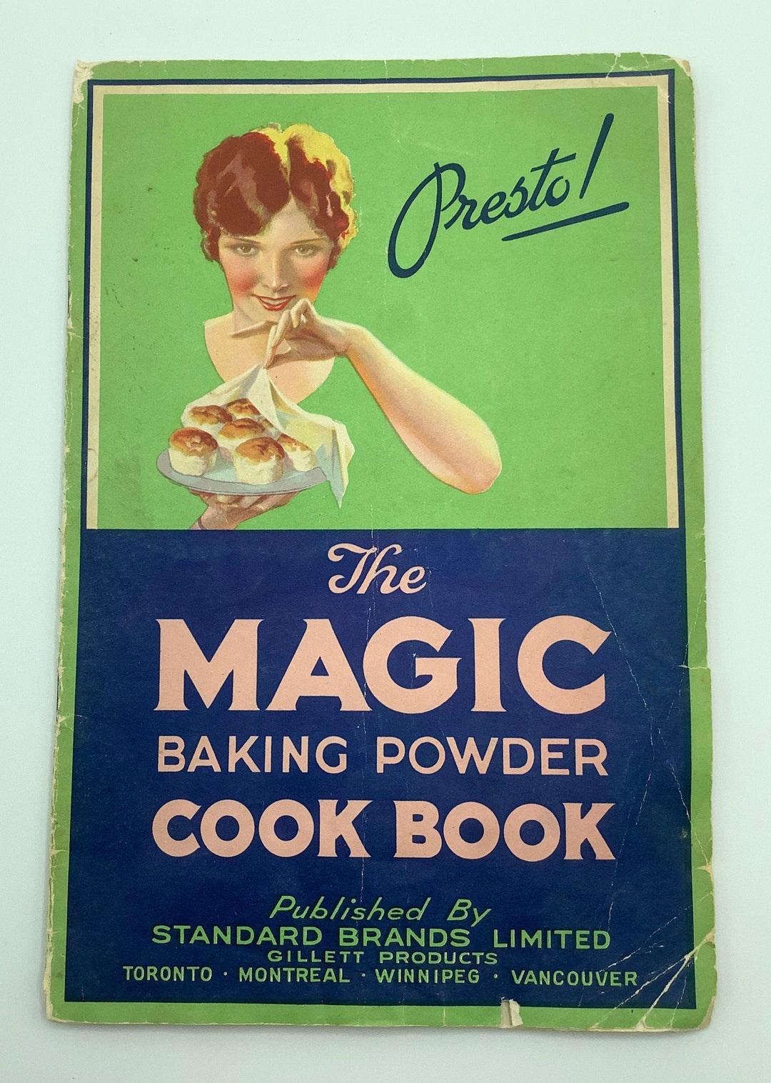 Circa 1930. the MAGIC BAKING POWDER Cookbook. First Edition Etsy