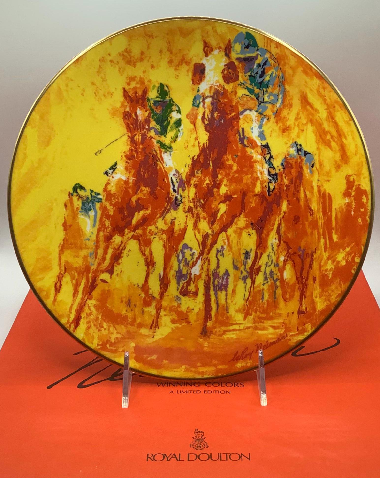 【真作】リロイ・ニーマンLeroy Neiman「PASSISTAS」セリグラフ 真作】リロイ・ニーマンLeroy Neiman「PASSISTAS」セリグラフ