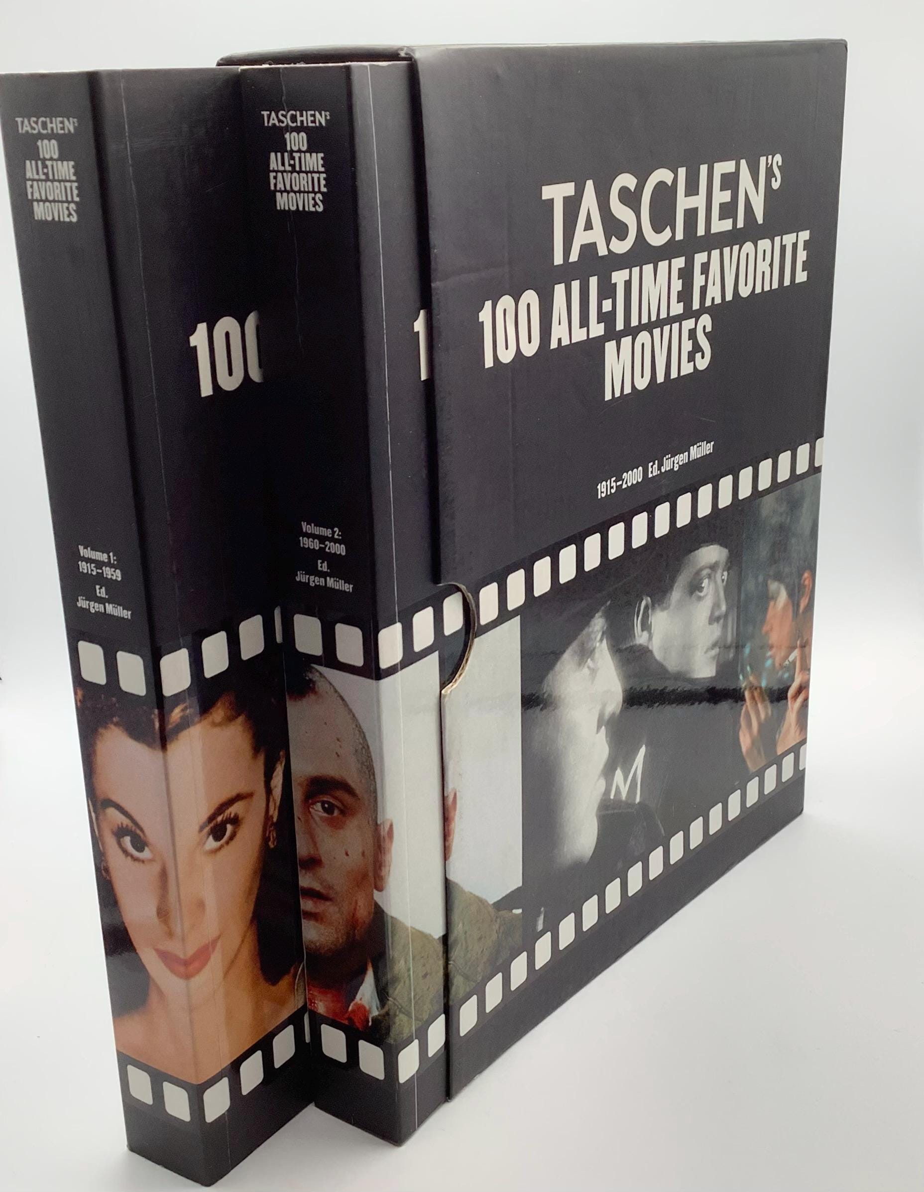 2011. TASCHEN'S 100 All-time Favorite Movies 1915-2000. Two