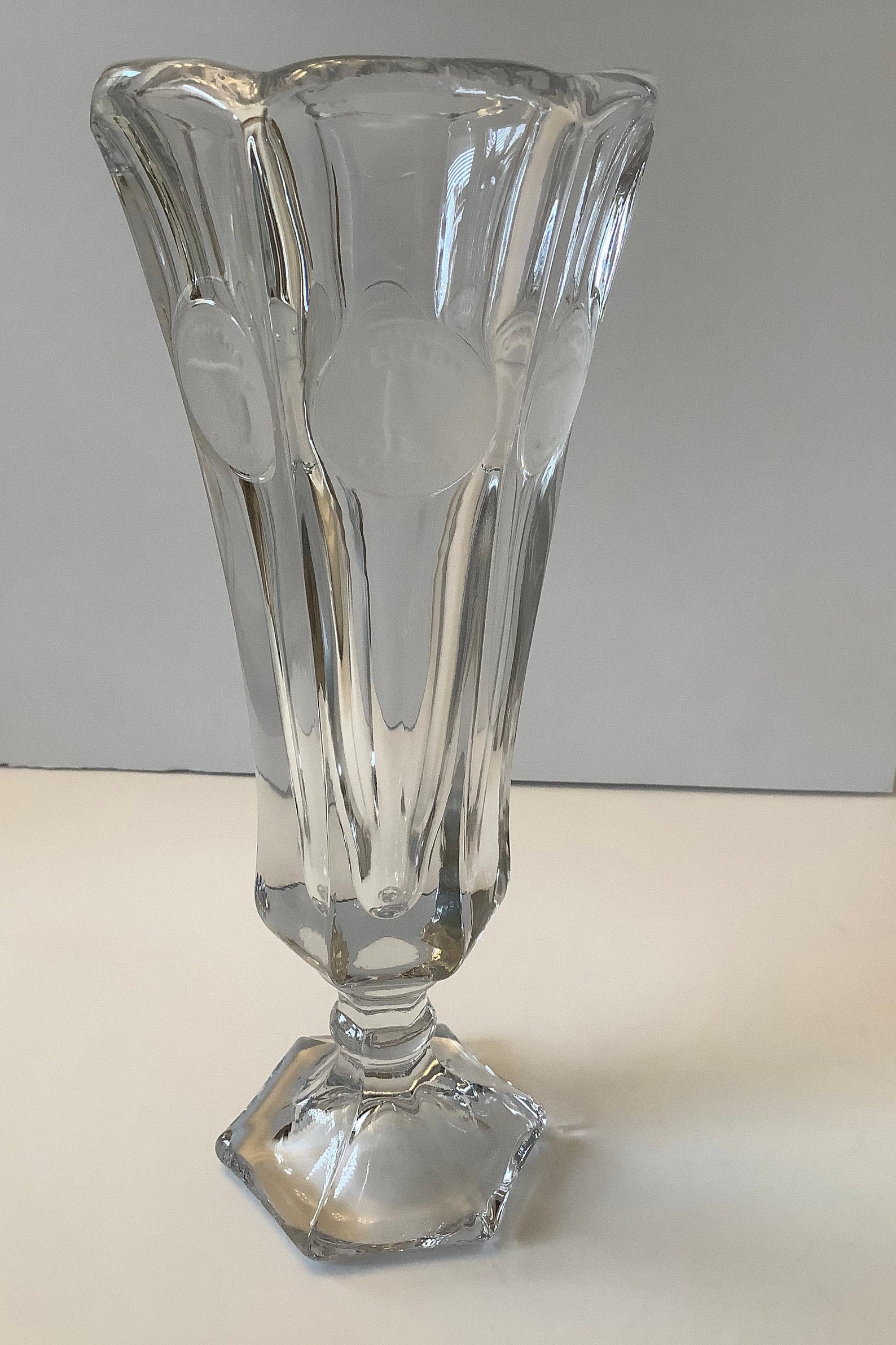 Vintage 1967 Canadian Centennial Glass Coin Vase. Fostoria. Etsy