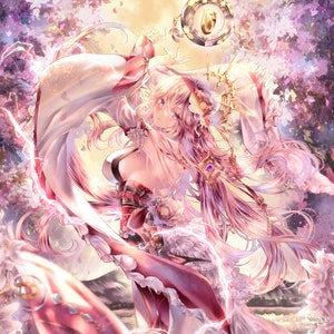 Versch. A4-Poster | Art Print Genshin Impact Manga Anime Shoujo Kawaii