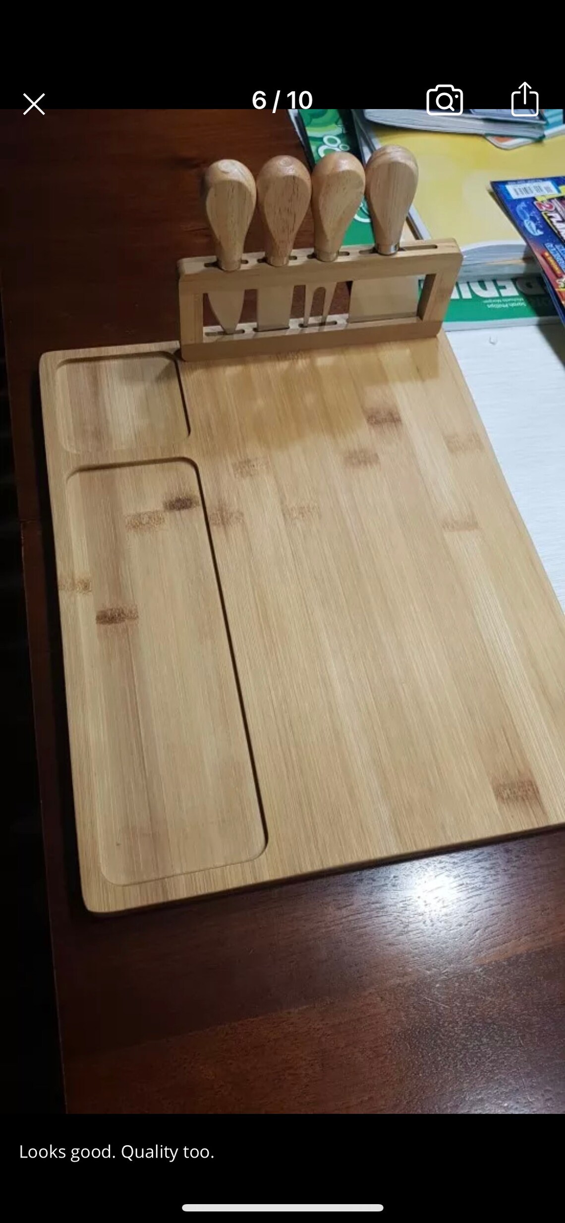 Tabla de quesos de madera Etsy