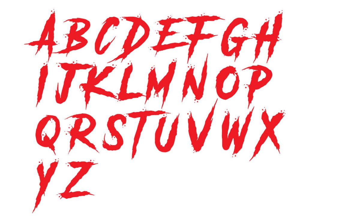 Another Danger Font Svg Filesepspngotf For Cricutsvg Etsy UK