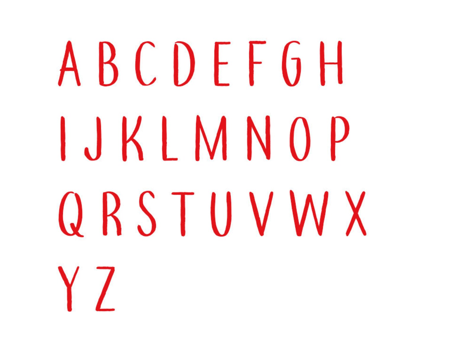 Coffee and Tea Font Svg Filesotf for Cricutsvg Etsy