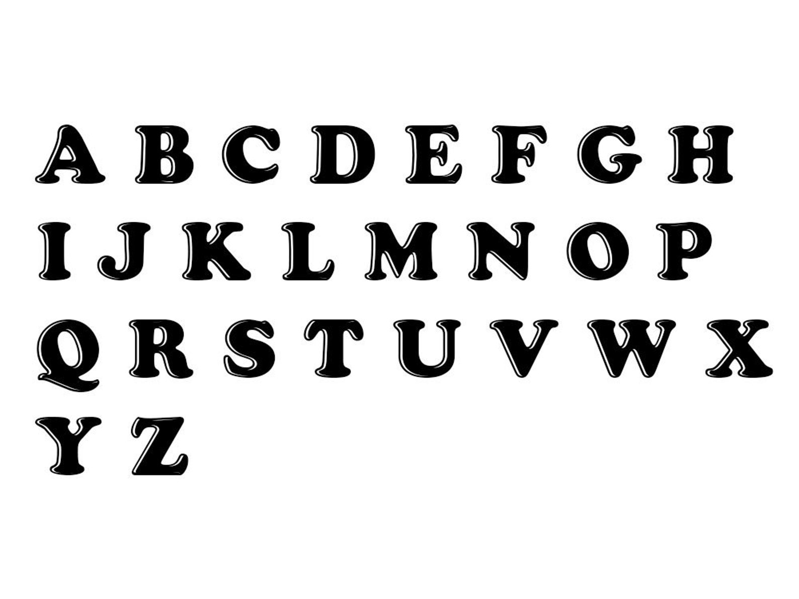 Grease Font Svg Filesotf for Cricutsvg Sillhouttesvg Etsy