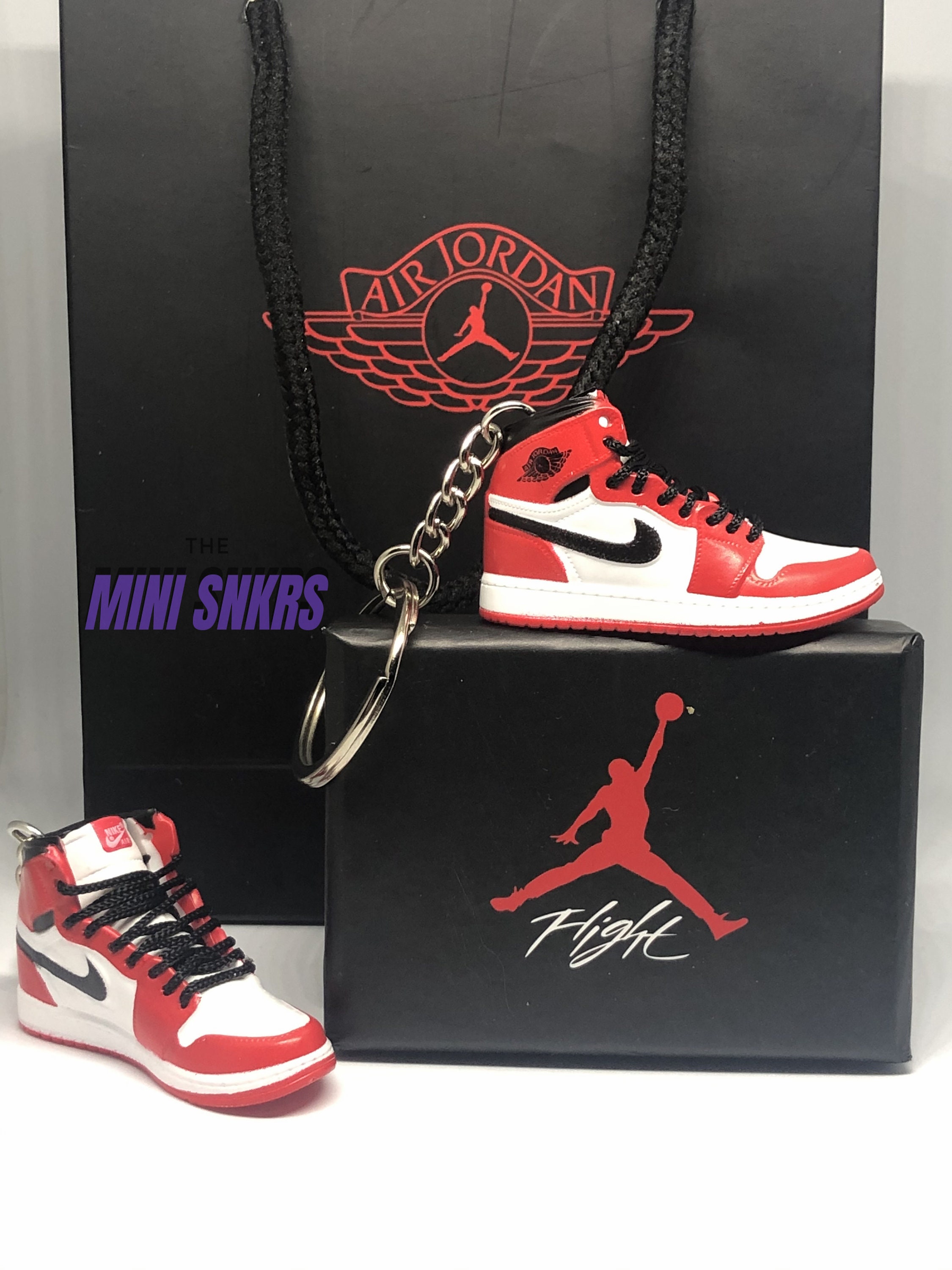 mini nike keychain