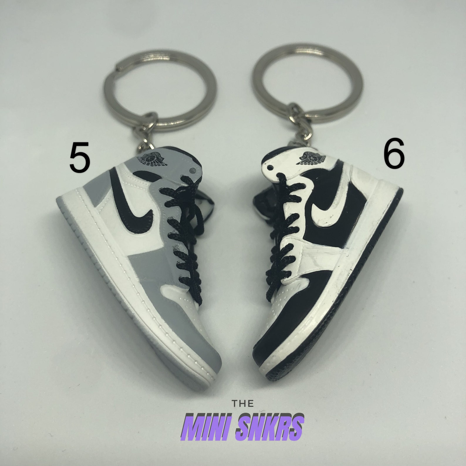 Mini Jordan 1 Keyring Keychain Nike Air 3D Mini Shoe Jordan 11 Etsy
