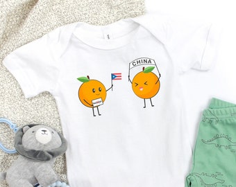 Puerto Rico Black & White Protest Flag Organic One-Piece Kid Pajamas Clothes Unisex Baby Romper Jumpsuit Puerto Rico Black & White Protest Flag Organic One-Piece Kid Pajamas Clothes Unisex Baby Romper Jumpsuit