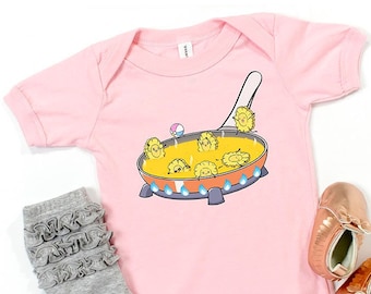 Baby Bodysuit | Cute Frying Pan Tostones |  Puerto Rican Food | Ropa de Bebe | Puerto Rican Baby Clothes | Puerto Rico Gift | Boricua