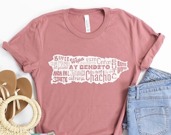 Puerto Rico Island Unisex Shirt | Puerto Rican Saying | Puerto Rico Camisa | Puerto Rico Gifts | Boricua Shirt | Puerto Rican Pride |