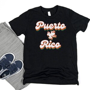 Youth Size | Retro Puerto Rico Unisex Shirt | Puerto Rico Kids Shirt | Puerto Rico Youth Shirt | Puerto Rico Gift | Coqui Frog | Boricua Kid