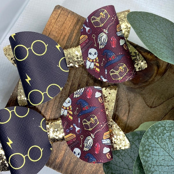 Harry Potter Inspired Bow | Wizard Bow | Disney Bows