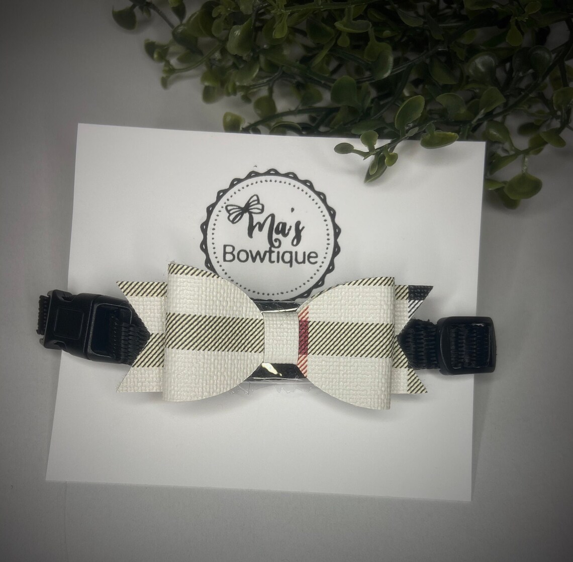 Burberry Plaid Bow Dog/Cat Collar puppy Bow designer Etsy