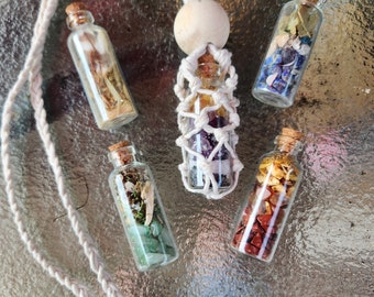Elemental Bottle Necklace