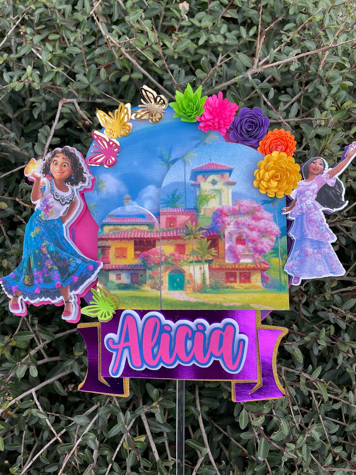 Encanto Cake Topper/ Encanto Centerpiece/ Encanto Decorations Etsy