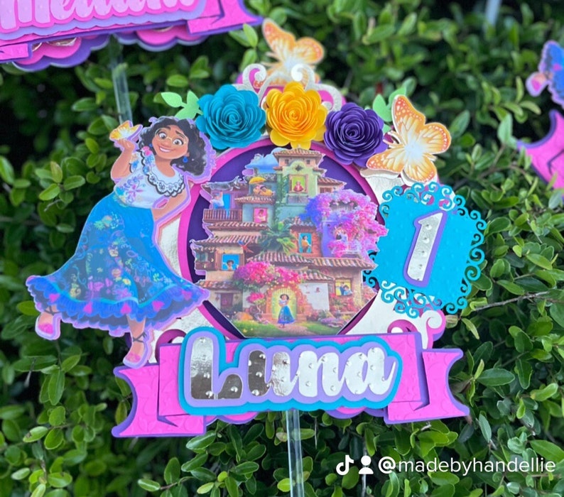 Encanto Cake Topper/ Encanto Decorations/ Encanto Centerpiece Etsy