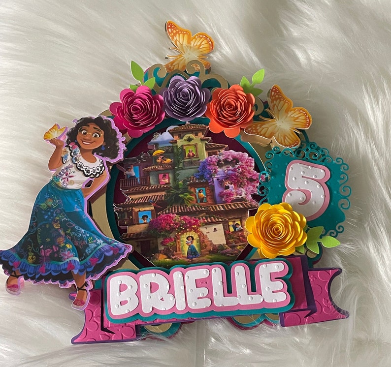 Encanto Cake Topper/ Encanto Decorations/ Encanto Centerpiece Etsy