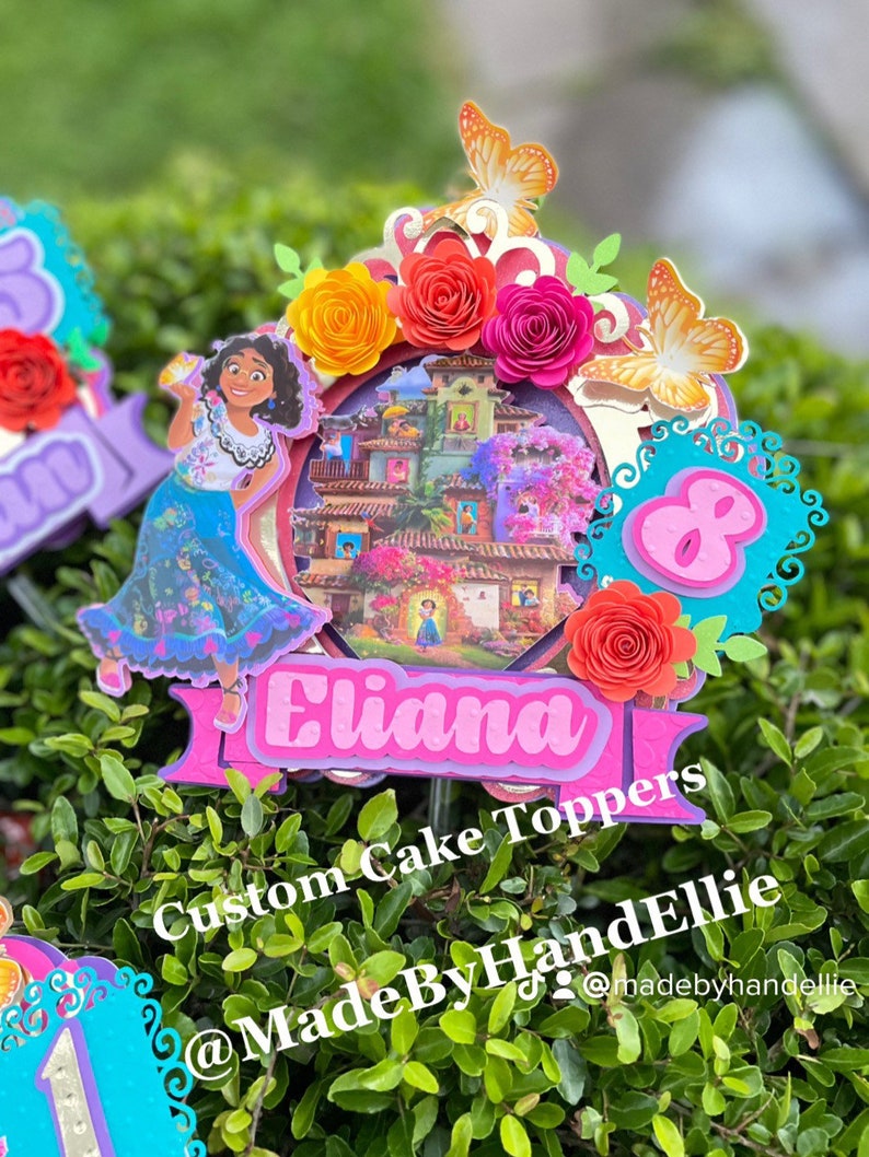Encanto Cake Topper/ Encanto Decorations/ Encanto Centerpiece Etsy