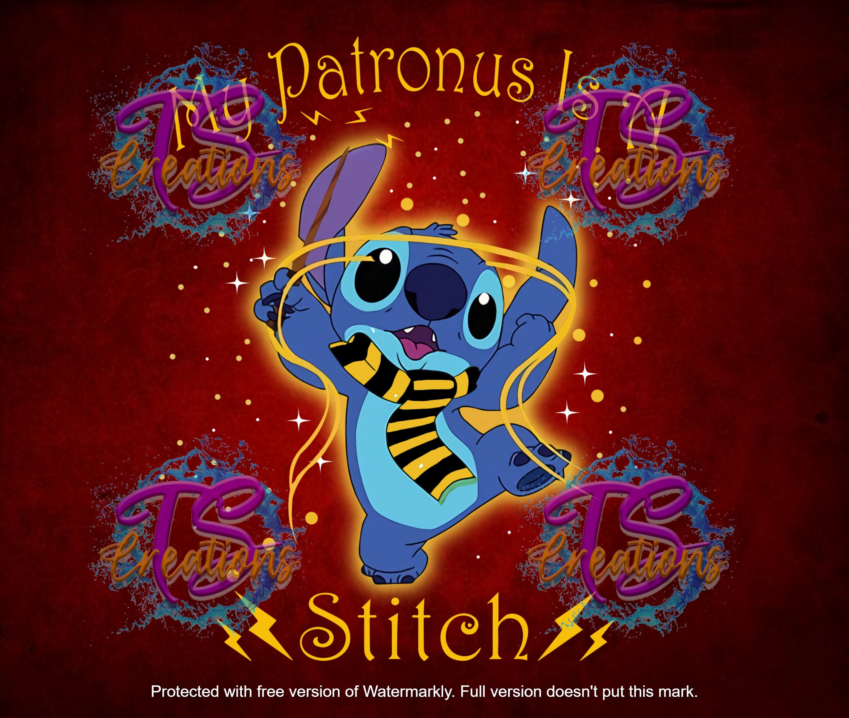 My Patronus is Stitch - Etsy