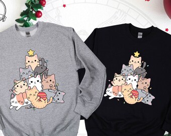 cat sweaters christmas