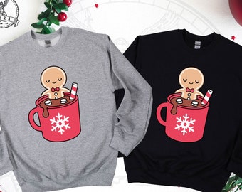 gingerbread man sweatshirt