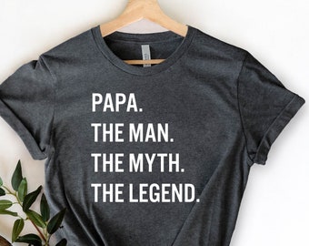 Papa the Man the Myth the Legend | Etsy