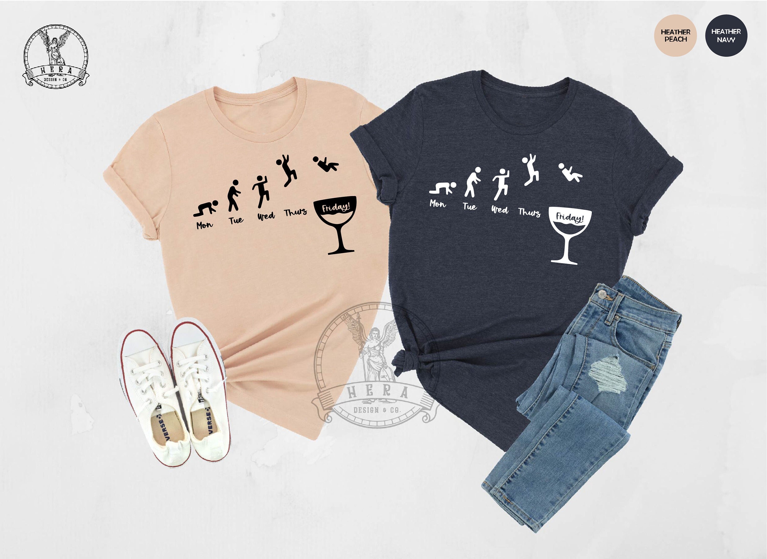 Weekday Stickmen Shirt Wine Shirt 