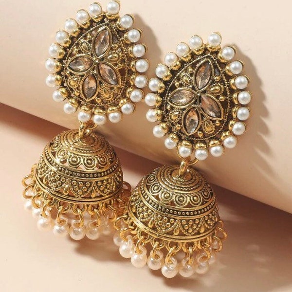 Jhumka Earrings Etsy