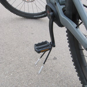 Fahrradständer MTB Fully und E-Fullyständer, Kurbelständer, FritzBikeStand Seitenständer, MTB Fullyständer portable, Fahrradständer Neuheit Bild 4