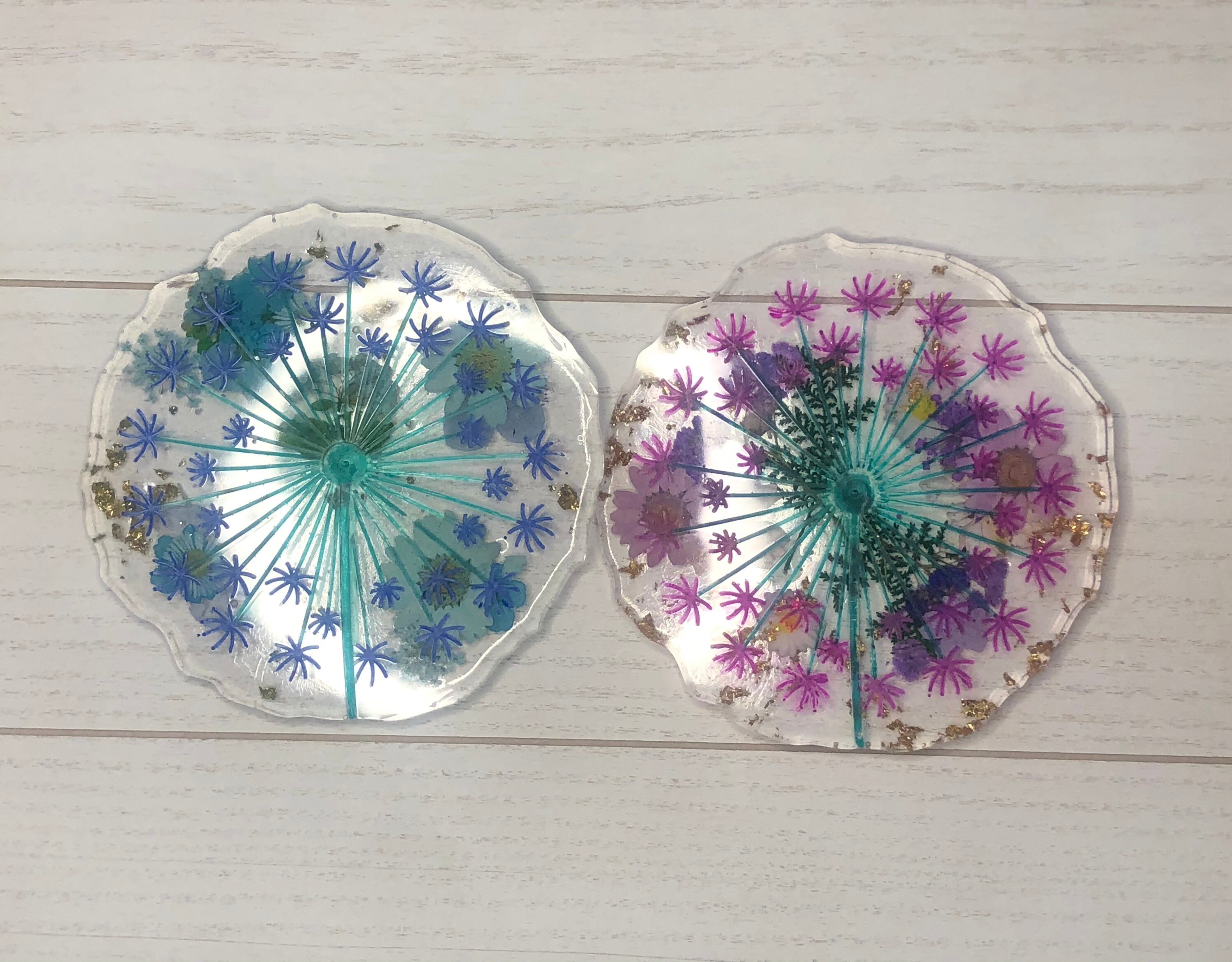 DANDELION COASTERS 1 Etsy