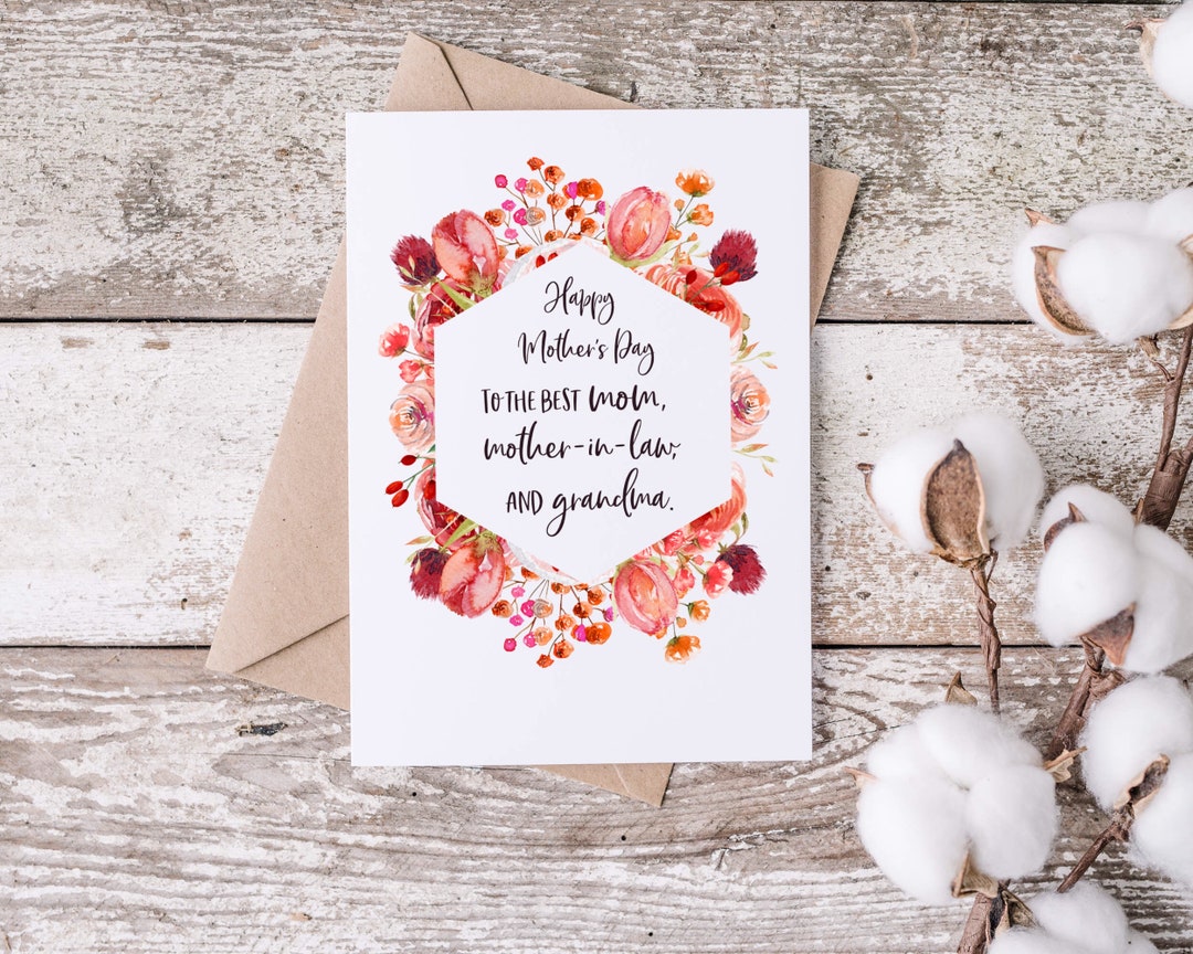 Greeting Cards Happy Mothers Day Mother In Law Images Mother's Day