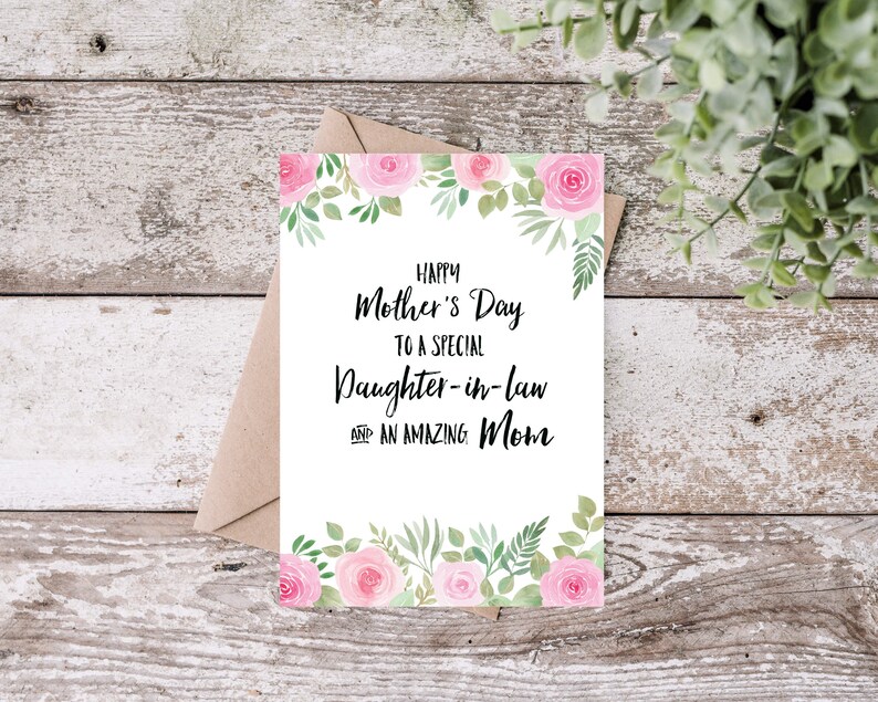 Vibrant Daughter In Law First Mothers Day Card Scene in HD Vibrant Daughter In Law First Mothers Day Card Scene in HD