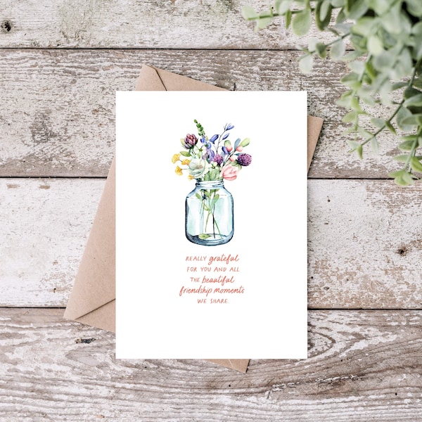 Friend Mothers Day Card for Best Friend, Mom Friend Gift, Mom to Mom Card, Friend Appreciation, Friend Group Gift, Close Friend