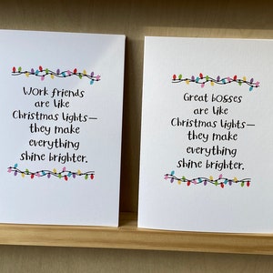 1PC Funny Christmas Card For Boss, Boss Christmas Card For Him Her Hilarious Xmas Card From Group Employees Merry Christmas Card For Boss P 177289332 - View #7