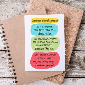 High Graduation Card for Him, For Son, For Nephew, For Grandson, College Graduation Card for friend, Congrats Grad Card, Trade School Grad