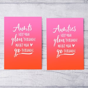 Birthday Card for Aunt, for Auntie, for Aunty, from Niece, Aunt Niece Gift, Happy Birthday Card,  Aunt Cards, Auntie Card,  Aunt Thank You