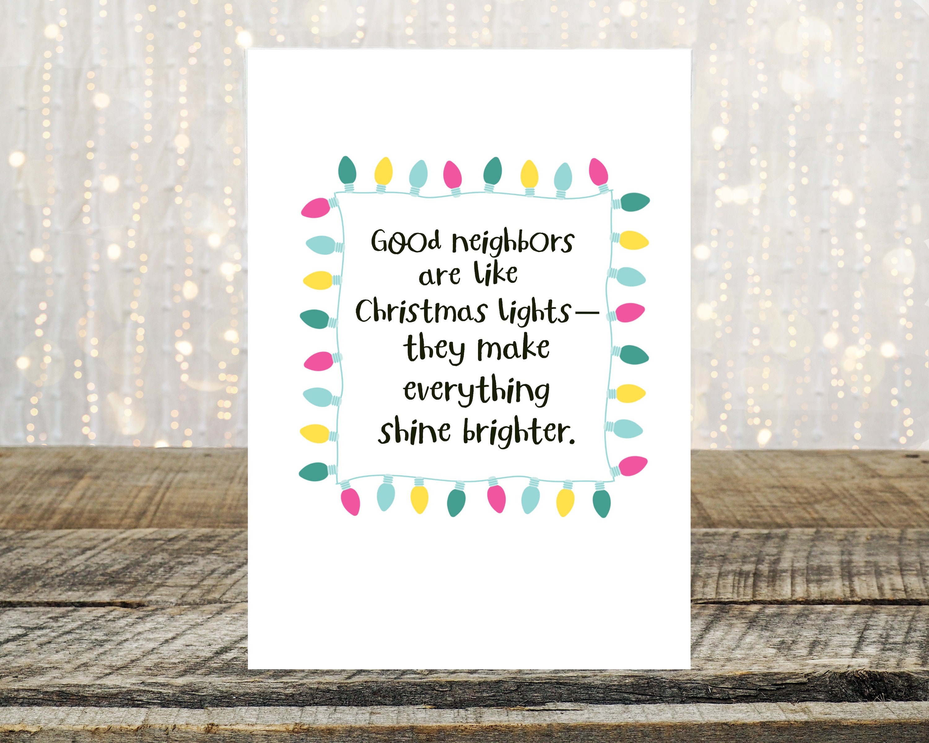 1 X Greeting Card - Merry Christmas Snow Globe Festive Xmas Seasons Greetings Friend Neighbours Kids Family Mum Dad Secret Santa Gift #79226 - View #3