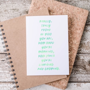 College Student Proud of You Card, College Care Package, Open When Card, for Son, for Daughter, Leaving for College, Going Away to College