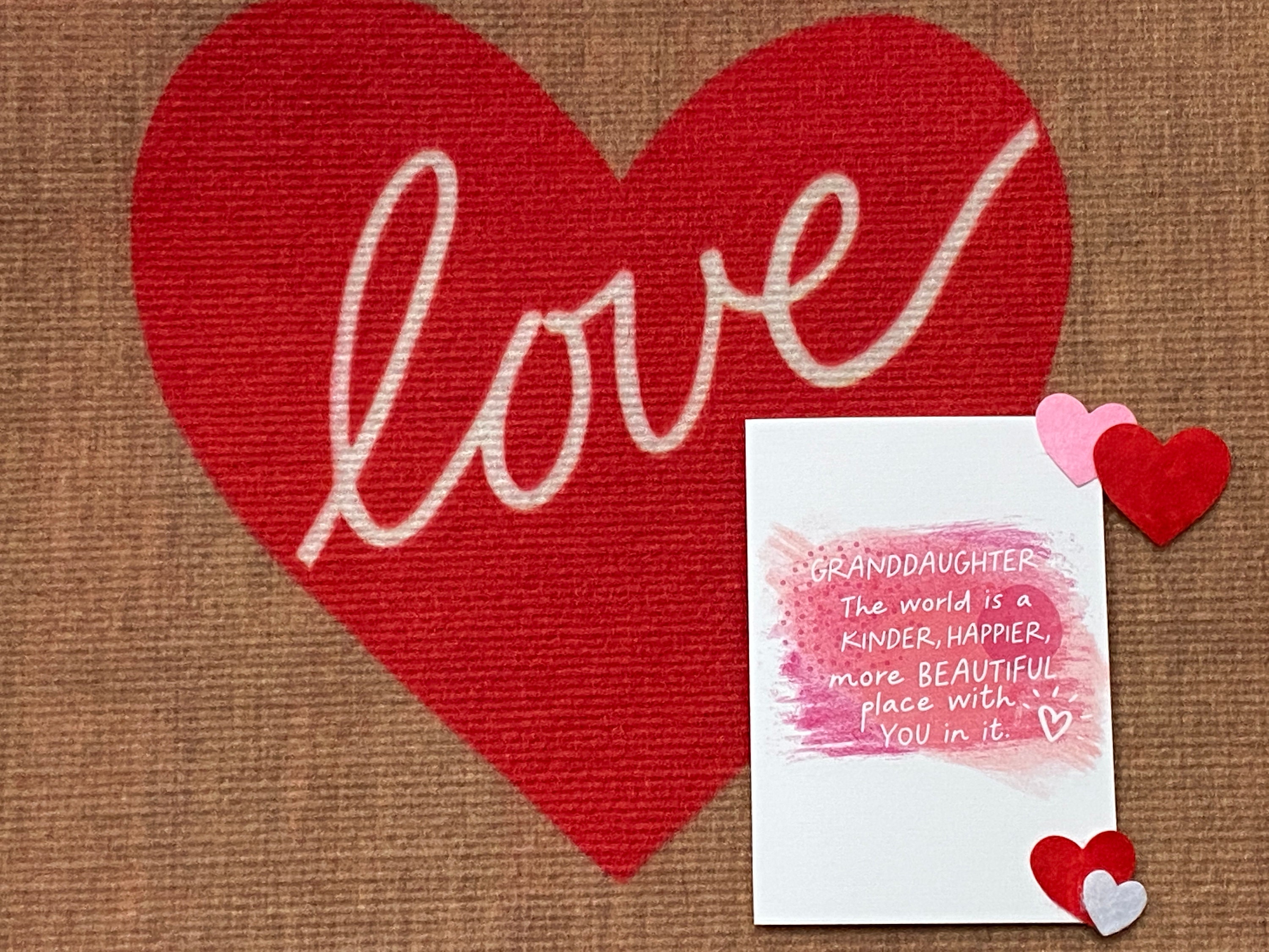 Spercy Carte Romantique De Saint-Valentin Pour Lui, Elle, Jolie Carte De  Saint-Valentin, Juste Une Carte Pour Dire Je T'aime, image size:3000x2250