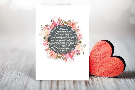 Valentine's Day Card for Her, for Best Friend, Daughter Valentine, for  Niece, Personalized Card, Wife Valentine, Galentines Day, Break Up 